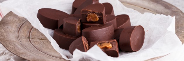 Raw Chocolate Caramels