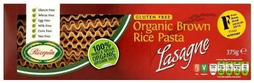 Rizopia Organic Brown Rice Lasagne 375 g