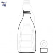 10L-MILK-M-Printed-Glass-Fridge-Bottle-Multi-Purpose-BPA-Free-100-Recyclable-0-0