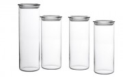 Bohemia-Cristal-Storage-Container-Glass-4-Piece-Set-transparent-0