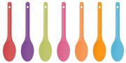 Colourworks-Silicone-Covered-Mini-Cooking-Spoon-22-cm-Purple-0-1