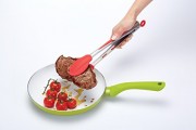 Colourworks-Silicone-Food-Tongs-with-Soft-Grip-30-cm-Red-0-2