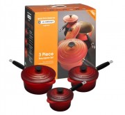 Le-Creuset-Cast-Iron-Saucepan-Set-3-Piece-Set-Cerise-0