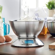 VonShef-High-Quality-5kg11lb-Digital-Electronic-Kitchen-Scales-with-Stainless-Steel-Mixing-Bowl-0-0