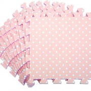 Interlocking-EVA-Foam-Mats-Puzzle-Mat-for-Kids-Play-Area-Puzzle-Playmat-Play-Rug-for-children-Pink-with-Polka-Dots-0-1